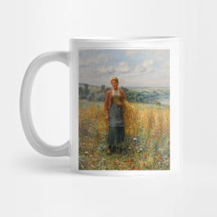 Jeannine Gleaning by Daniel Ridgway Knight Mug